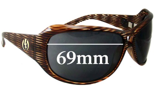 Sunglass Fix Replacement Lenses for Electric Spectre - 69mm Wide 
