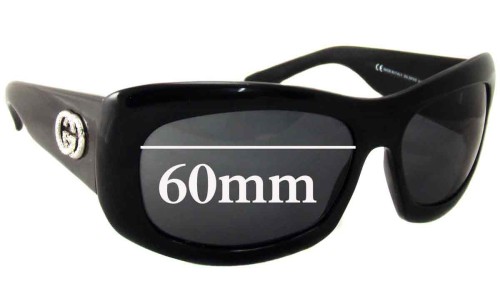 Sunglass Fix Replacement Lenses for Gucci GG2971/S - 60mm Wide 
