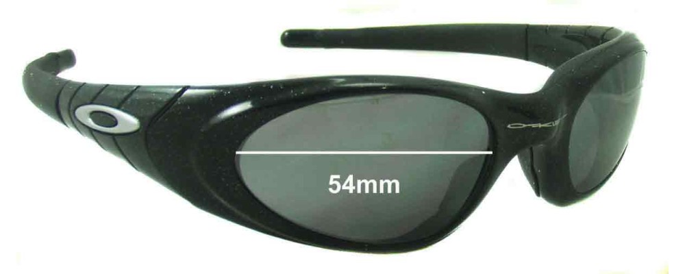 Sunglass Fix Replacement Lenses for Oakley Eye Jacket 2.0 - 54mm Wide