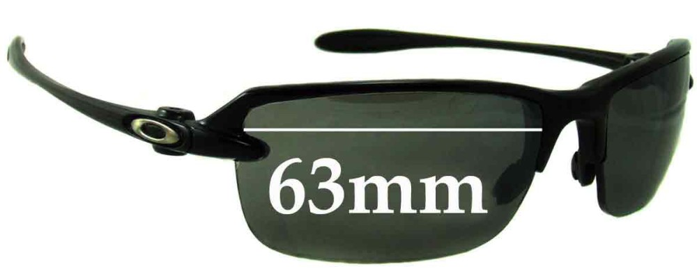 Oakley Ice Pick Replacement Lenses 63mm 