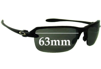 Oakley Ice Pick Replacement Lenses 63mm wide 