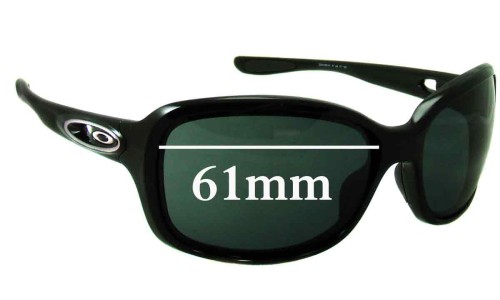 Sunglass Fix Replacement Lenses for Oakley Urgency OO9158 - 61mm Wide 