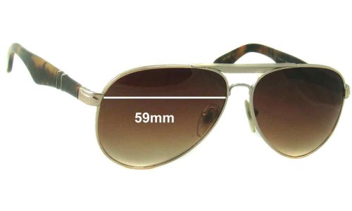 Sunglass Fix Replacement Lenses for Persol 2365-S - 59mm Wide 