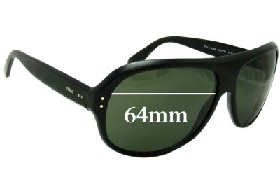 Ralph Lauren 4046 Replacement Lenses 64mm wide 