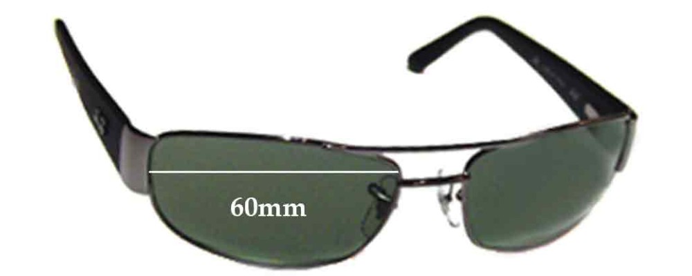 Ray Ban RB3052 Replacement Lenses 60mm 