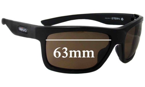 Sunglass Fix Replacement Lenses for Revo RE4056 - 63mm Wide 