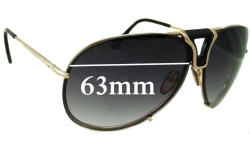 Tom Ford Hawkings FT0001 772 Replacement Lenses 63mm wide 