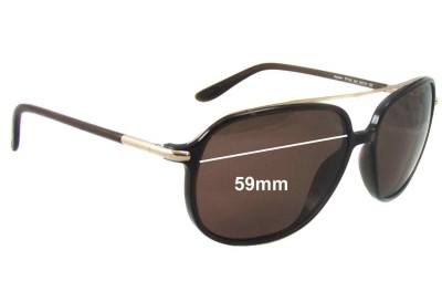Tom Ford Sophien TF150 Replacement Lenses 59mm wide 