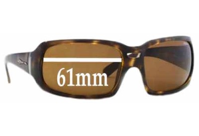 Arnette Rushmore AN4081 Replacement Lenses 61mm wide 