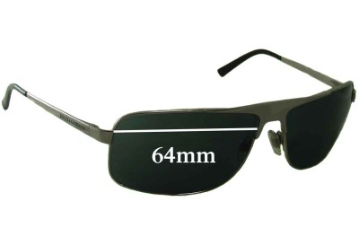 Dolce & Gabbana DG2022 Replacement Lenses 64mm wide 