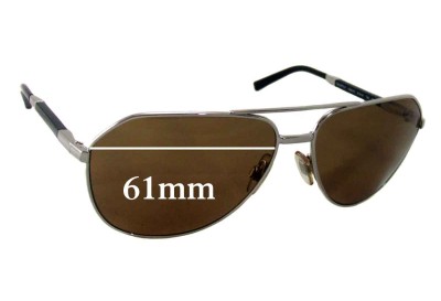 Dolce & Gabbana DG2073 Replacement Lenses 61mm wide 