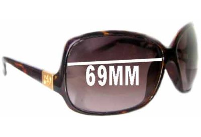 Electric Lovette Replacement Lenses 69mm wide 