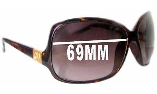 Electric Lovette Replacement Lenses 69mm wide 