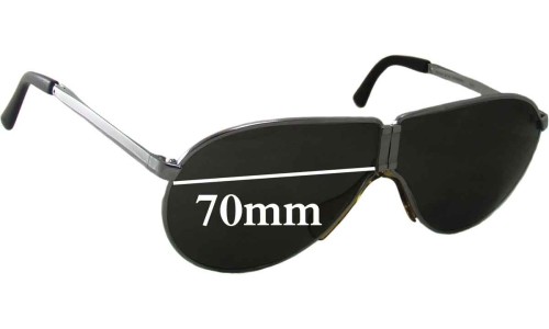 Sunglass Fix Replacement Lenses for Carrera 5622 - 70mm Wide 