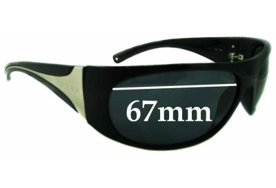 Prada AB1A1 Replacement Lenses 67mm wide 