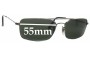 Sunglass Fix Replacement Lenses for Ray Ban RB3309 - 55mm Wide 
