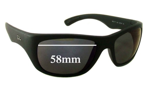 Sunglass Fix Replacement Lenses for Ray Ban RB4177 - 58mm Wide 