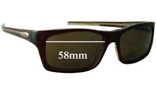 Sunglass Fix Replacement Lenses for Revo RE2042-01 - 58mm Wide 
