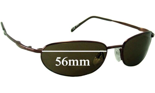 Sunglass Fix Replacement Lenses for Serengeti Corsa - 56mm Wide 