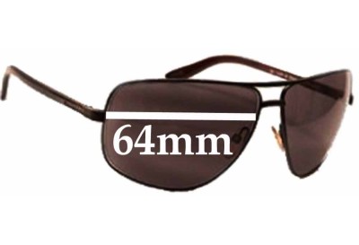 Tom Ford Aiden TF37 Replacement Lenses 64mm wide 