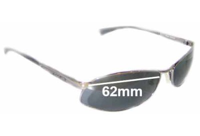 Arnette AN3036 Replacement Lenses 62mm wide 