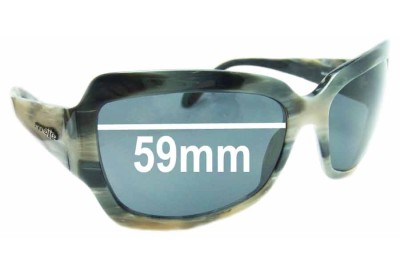 Arnette Countess AN4086 Replacement Lenses 59mm wide 