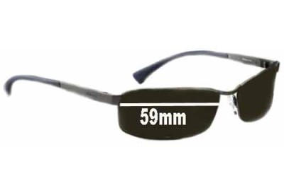 Arnette Trooper AN3016 Replacement Lenses 59mm wide 