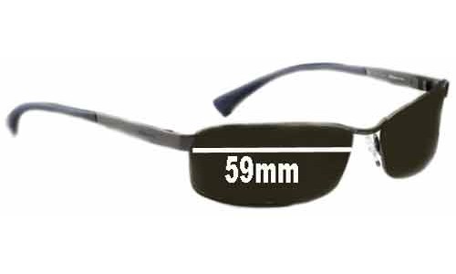 Sunglass Fix Replacement Lenses for Arnette Trooper AN3016 - 59mm Wide 