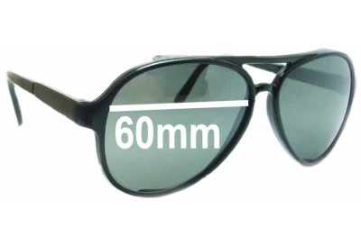Bolle 8221 Replacement Lenses 60mm wide 