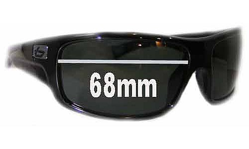 Sunglass Fix Replacement Lenses for Bolle Barracuda - 68mm Wide 