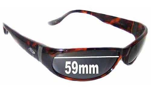 Bolle Canebrake Replacement Lenses 59mm wide 