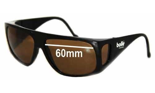 Sunglass Fix Replacement Lenses for Bolle Fishing - 60mm Wide 