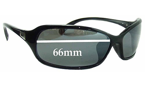 Sunglass Fix Replacement Lenses for Bolle Serpent - 66mm Wide 