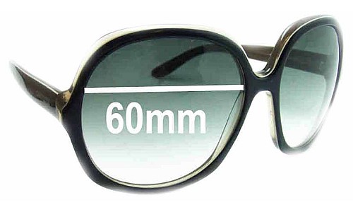 Carrera Hippy 1 Replacement Lenses 60mm wide 