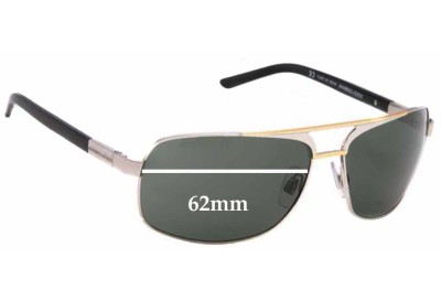 Dolce & Gabbana DG2049 Replacement Lenses 62mm wide 