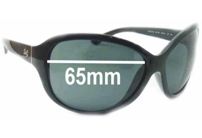 Dolce & Gabbana DG8053 Replacement Lenses 65mm wide 