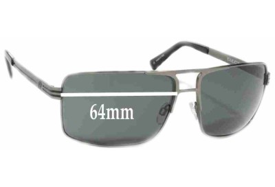Electric Ohm II Replacement Lenses 64mm wide 