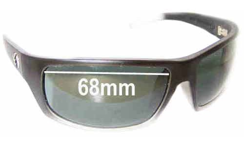 Sunglass Fix Replacement Lenses for Electric Tech XL - 68mm Wide 