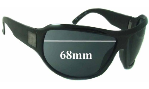 Sunglass Fix Replacement Lenses for Gucci GG1562/S - 68mm Wide 