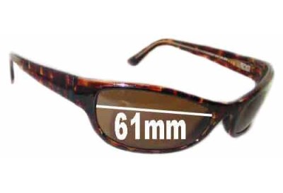 Maui Jim MJ127 Ono Replacement Lenses 61mm wide 