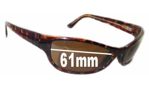 Sunglass Fix Replacement Lenses for Maui Jim MJ127 Ono - 61mm Wide 