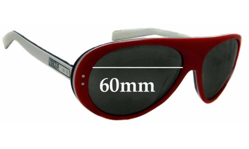 Sunglass Fix Replacement Lenses for Nike EV0601 Vintage 76 - 60mm Wide 