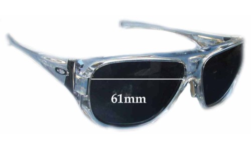 Sunglass Fix Replacement Lenses for Oakley Correspondent OO9094 - 61mm Wide 