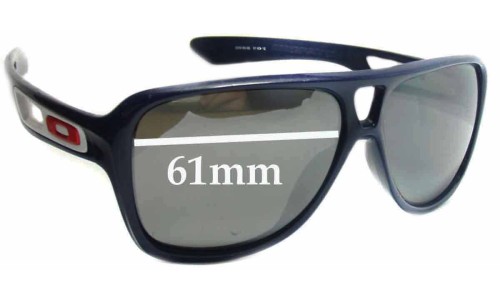 Sunglass Fix Replacement Lenses for Oakley Dispatch II OO9150 - 61mm Wide 