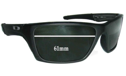 Sunglass Fix Replacement Lenses for Oakley Jury - 61mm Wide 