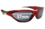 Sunglass Fix Replacement Lenses for Oakley Scar - 57mm Wide 