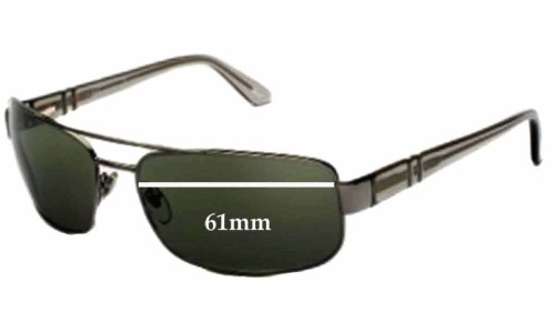 Persol 2279s Replacement Sunglass Lenses - 61mm wide 