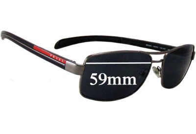 Prada SPS50L Ersatzlinsen 59mm wide 