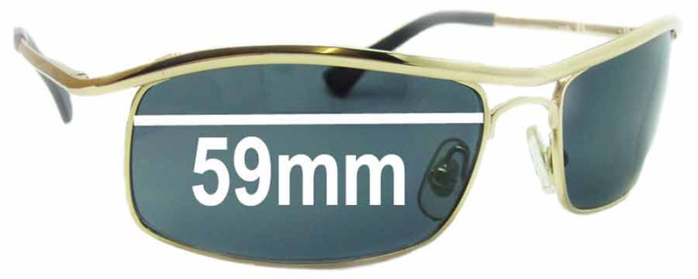 Ray Ban RB3339 Replacement Lenses 59mm 