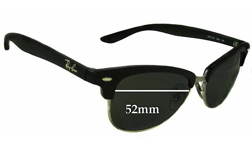 Sunglass Fix Replacement Lenses for Ray Ban RB4132 Wayfarer - 52mm Wide 